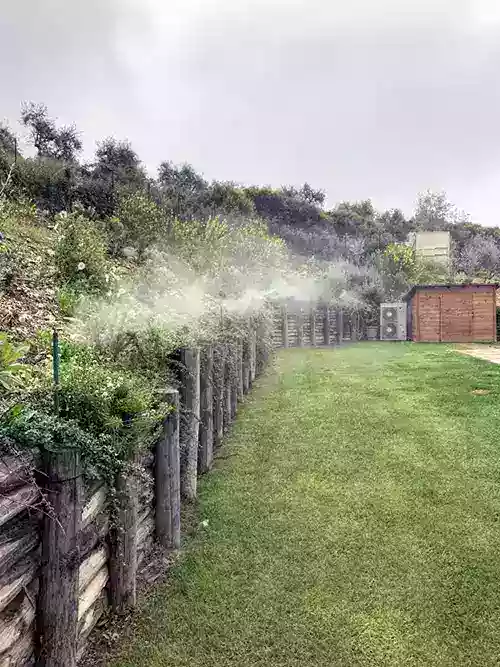 Sistema antizanzare da giardino